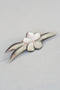 Vintage Silver Abalone / Mother of Pearl Hawaiian Plumeria Pin