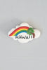 Vintage Plaster Rainbow Cloud Hawaii Pin