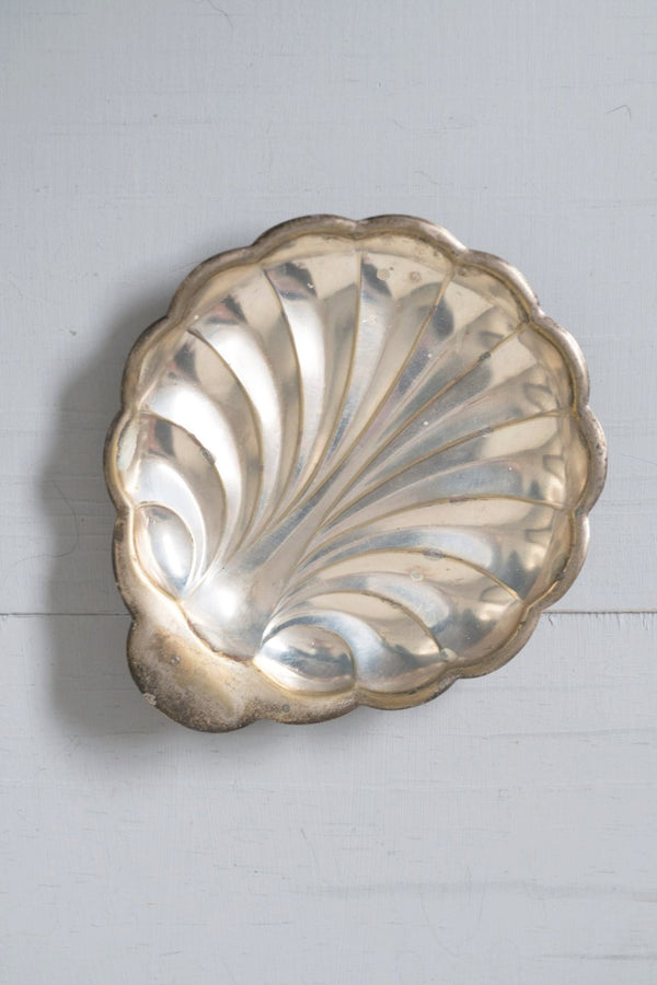 Vintage Silver Mini Shell Dish