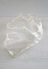 Cool Vintage Clear Lucite Chunky Clam Shell Bowl