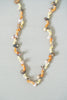Orange and Yellow Multi-Shell Beaded Lei Necklace