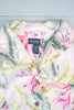 Vintage Light Pink Tropical Button Up Shirt - Women’s
