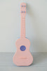 Vintage 1940s Pink-and-Blue Mattel "Uke-A-Doodle" Ukulele Toy