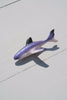 Vintage Handmade Purple Shark Pin - Limited Edition